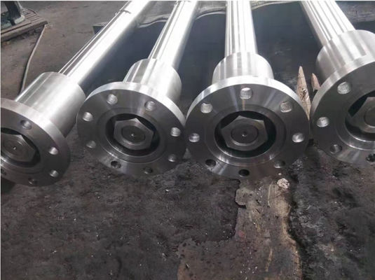 G48 A923 B 1.4462 Forging Shafts For Pulping Shredder Papermaking